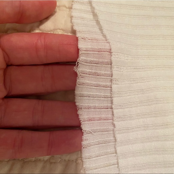 Top Shop Ribbed Crop Tee - Picture 4 of 4